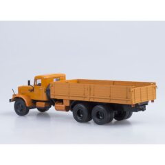 1:43 Масштабная модель КрАЗ-257 Б1 бортовой, (оранжевый)
