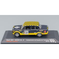 1:43 Масштабная модель SEAT 124 2000 GR.2 1979 #31 из серии Seat Sport