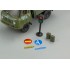 1:43 Масштабная модель Ульяновский 450Д «Военная Автоинспекция» МО СССР 1962 г. с аксессуарами в кузове