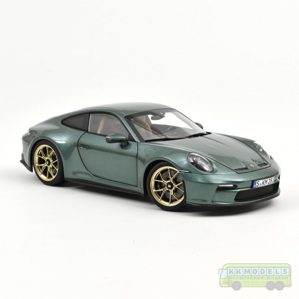 1:18 Масштабная модель PORSCHE 911 GT3 Touring (992) 2021 Malachite Green