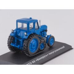 1:43 Тракторы №61 - МТЗ-50 "Беларусь" полугусеничный