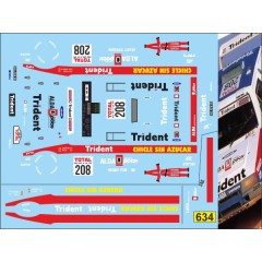 1:43 Декаль Волжский T3 Trident Dakar 1992
