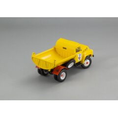 1:43 Масштабная модель Автомобиль самосвал ММЗ-555, «АВТОЭКСПОРТ» - 1965 г