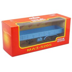 1:43 Масштабная модель МАЗ 5205 полуприцеп, синий