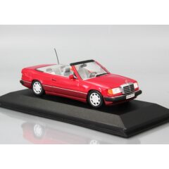 1:43 Масштабная модель Mercedes-Benz 300 CE-24 Cabriolet signalrot/grau