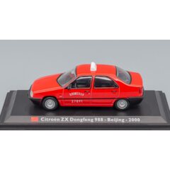 1:43 Масштабная модель CITROEN Zx Berlina Taxi Dongfeng 988 Beijing 2000, Red