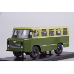 1:43 Масштабная модель Армейский автобус АС-38, двухцветный