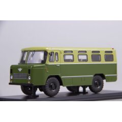 1:43 Масштабная модель Армейский автобус АС-38, двухцветный