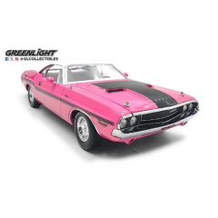 1:18 Масштабная модель DODGE Challenger R/T Hardtop 440 Six Pack 1970 Panther Pink/Black/White