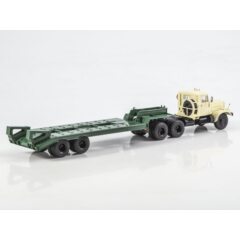 1:43 Масштабная модель КРАЗ-258Б1 с полуприцепом ЧМЗАП-5523