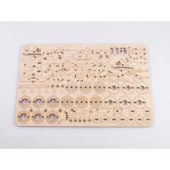 1:43 Сборная модель КАМАЗ-43118 бортовой (Ранний)