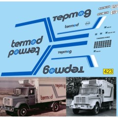 1:43 Декаль Зиl ОДАЗ 4709 (TERMOD)