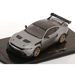 1:43 Масштабная модель FORD Mustang GTD 5.2l V8 Coupe 2025 Grey Metallic/Black