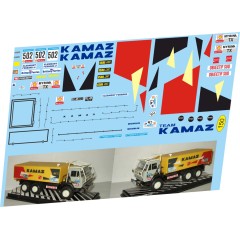 1:43 декаль Камский грузовик  №502 objectif sud
