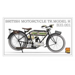 1:35 Британский мотоцикл Tr.Model H