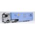 1:43 Масштабная модель MERCEDES BENZ Actros MP4 1851 BigSpace с полуприцепом "Hyundai Shell Mobis WRT" 2024