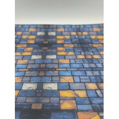 Самоклеющаяся текстура тротуарной плитки №5 (крупная), для макетов, лист А4