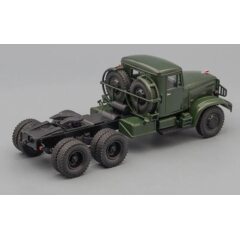 1:43 Масштабная модель КРАЗ 221Б седельный тягач (1963-1966), зелёный