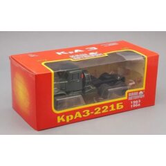 1:43 Масштабная модель КРАЗ 221Б седельный тягач (1963-1966), зелёный