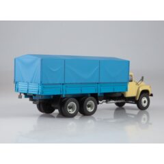 1:43 Легендарные грузовики СССР №28 - ЗИЛ-133Г1 бортовой с тентом