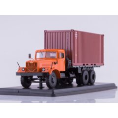 1:43 Масштабная модель КРАЗ-257Б1 контейнер