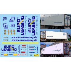 1:43 Декаль Полуприцеп EuroLeasing (синий)
