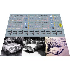 1:43 декаль Ралли Лондон-Сидней 1968