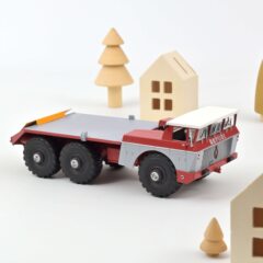 1:43 Масштабная модель BERLIET T100 №4 "On the way to Tulsa" 1959 Red