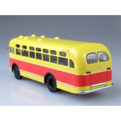 1:43 Масштабная модель Автобус ЗИС-155 красно-жёлтый