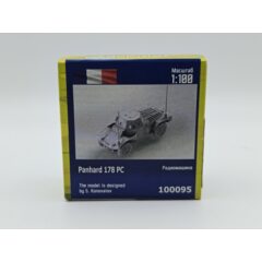 1:100 Сборная модель Французская радиомашина Panhard 178 PC