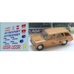 1:43 Декаль Тамповка саратов Волжский Rally servise avtoexport