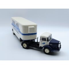 1:43 Масштабная модель BERNARD 150mb Truck Semi-frigo Express Maree Transports (1951), Cream Blue