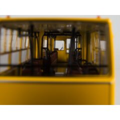 1:43 Масштабная модель Автобус Икарус-280.64 планетарные двери, жёлтый