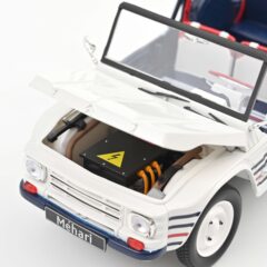 1:18 Масштабная модель CITROEN Mehari Electric 2016 White/Blue/Red