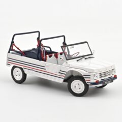 1:18 Масштабная модель CITROEN Mehari Electric 2016 White/Blue/Red