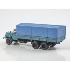 1:43 Масштабная модель ЗИЛ-133ГЯ бортовой с тентом