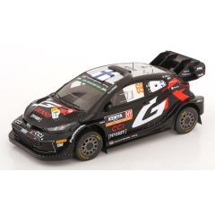 1:18 Масштабная модель TOYOTA GR Yaris Rally1 Hybrid #69 "Toyota Gazoo Racing WRT" Rovanperä/Halttunen победитель Safari Rally Kenya 2024