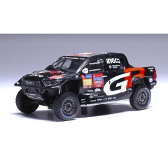 1:43 Масштабная модель TOYOTA GR DKR Hilux Evo T1U #209 "Toyota Gazoo Racing" De Villiers/Murphy 7 место Rally Dakar 2024