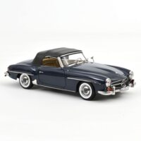 1:18 Масштабная модель MERCEDES-BENZ 190SL Cabriolet (W121) 1957 Middle Blue