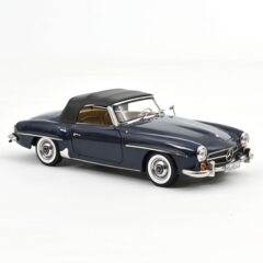 1:18 Масштабная модель MERCEDES-BENZ 190SL Cabriolet (W121) 1957 Middle Blue