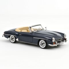 1:18 Масштабная модель MERCEDES-BENZ 190SL Cabriolet (W121) 1957 Middle Blue
