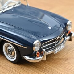 1:18 Масштабная модель MERCEDES-BENZ 190SL Cabriolet (W121) 1957 Middle Blue