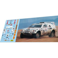 1:43 Набор декалей Волжский T3 Roch №254 Dakar 1994