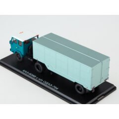 1:43 Масштабная модель КАЗ-608В с полуприцепом ОДАЗ-794