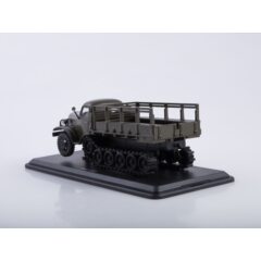1:43 Масштабная модель ЗИС-153 полугусеничный бортовой