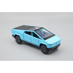 1:35 Модель Tesla Cybertruck, голубой, 160х60 мм,