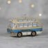 Елочная игрушка "Автобус - Ленинград" голубой