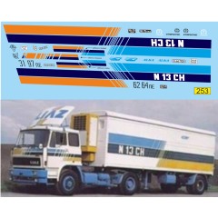1:43 Набор декалей Прицеп Alka LiAZ