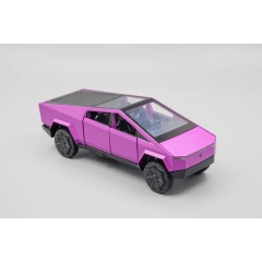 1:35 Модель Tesla Cybertruck, фиолетовый, 160х60 мм,