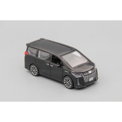 Модель Игрушка Toyota Alphard, чёрный, 12 см.
